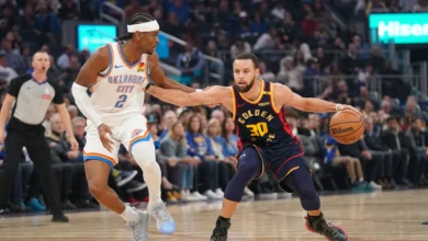 Golden state warriors vs okc thunder match player stats