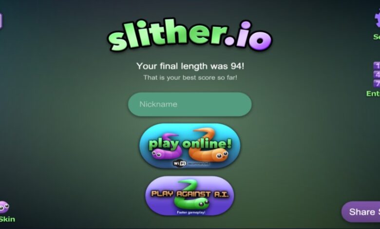 Slither.io unblocked